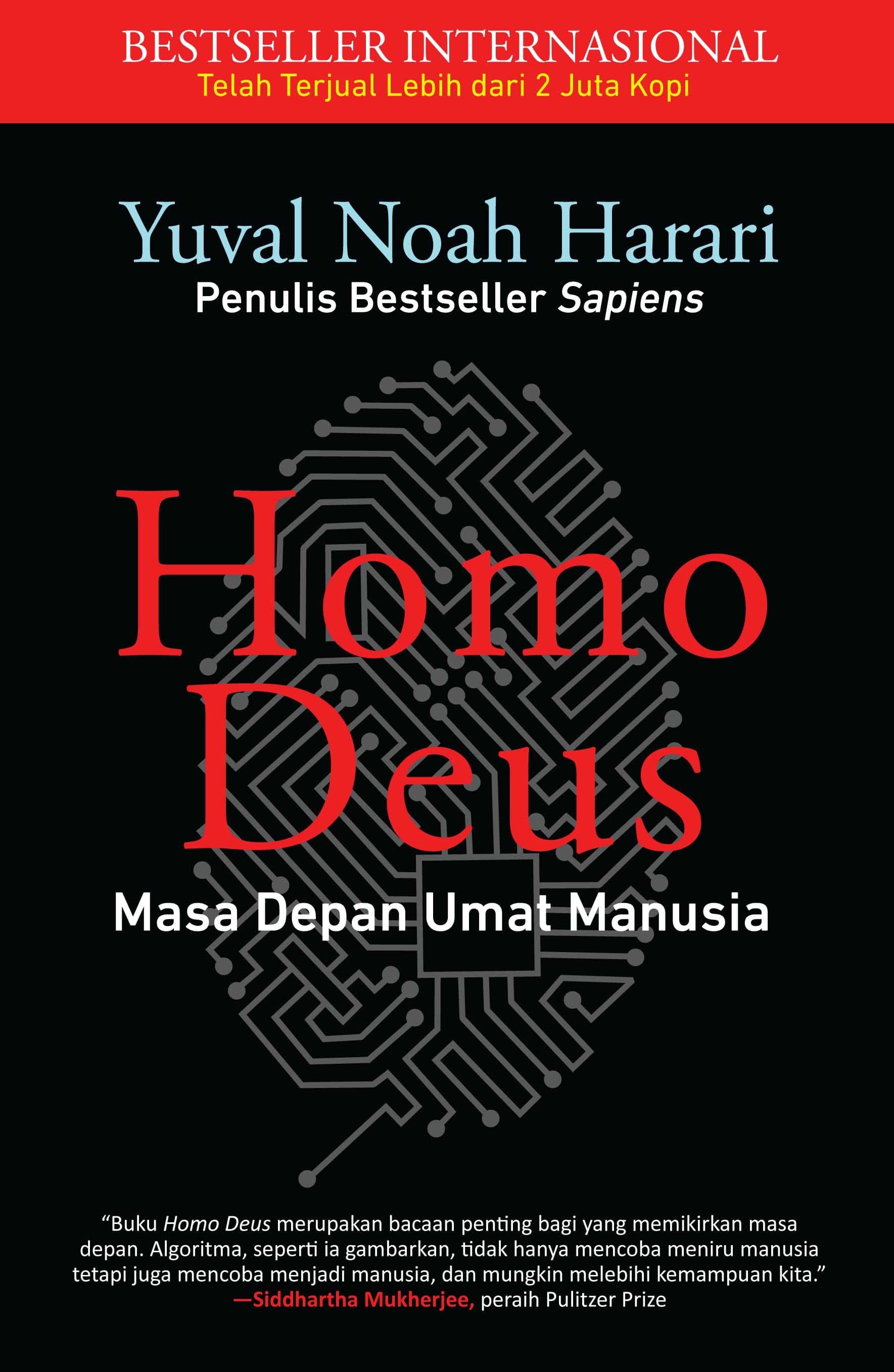 Cover of Homo Deus: Masa Depan Umat Manusia